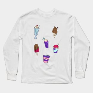 Ice Cream Long Sleeve T-Shirt